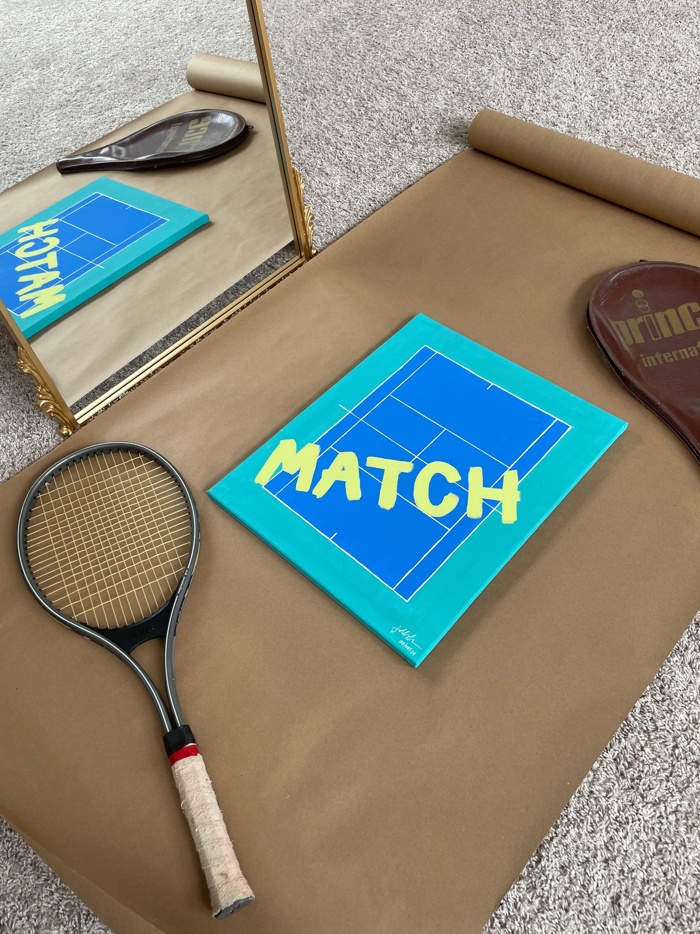 Tennis 16”x20”