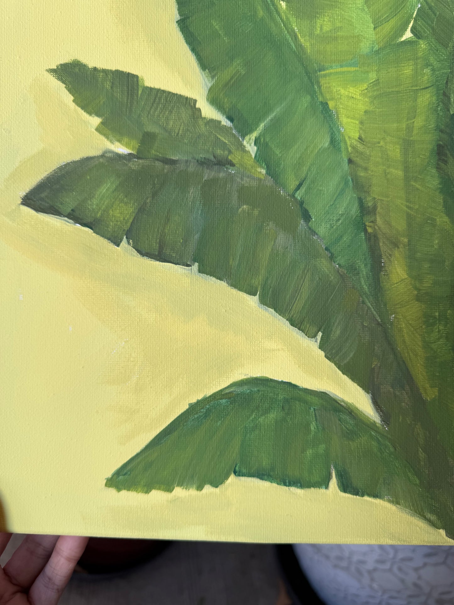 Banana leaf 9”x12”