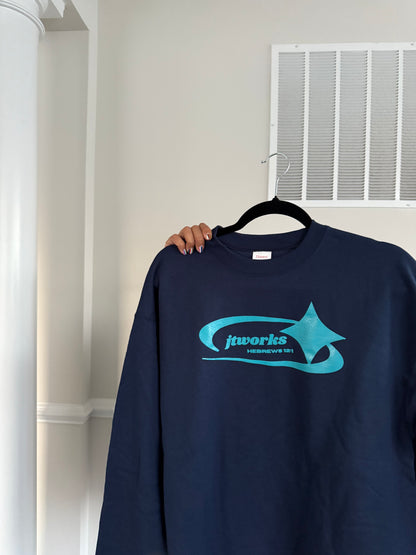 ‘run the race’ Jtworks crewneck