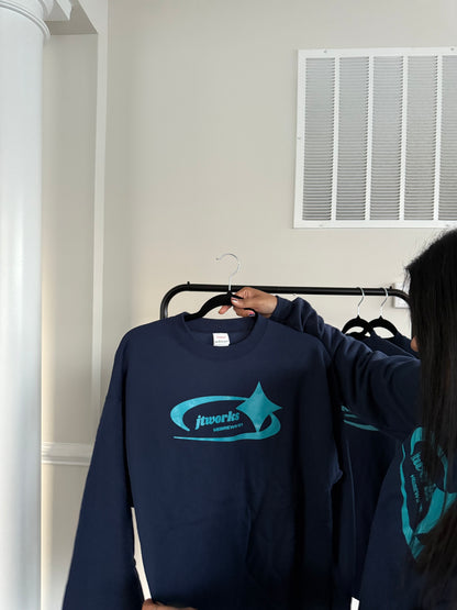 ‘run the race’ Jtworks crewneck